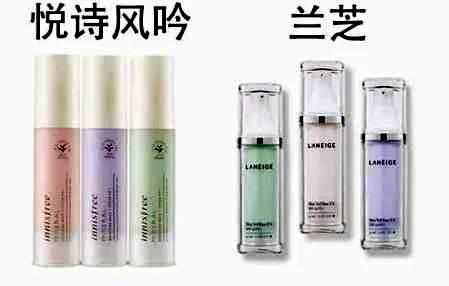 悦诗风吟和兰芝隔离霜哪个好 隔离霜对比测评