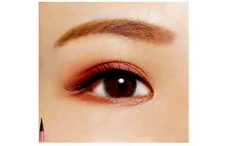 smashbox眼影盘教程 日常枫叶眼妆