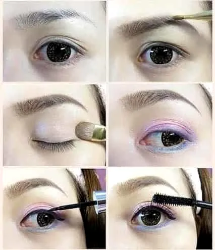 绚丽色彩大眼萌妆 画大眼妆图解教程