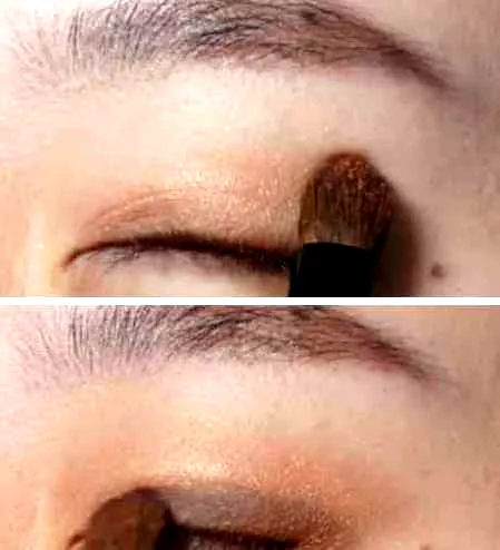 上班族实用眼妆 韩国小烟熏眼妆画法