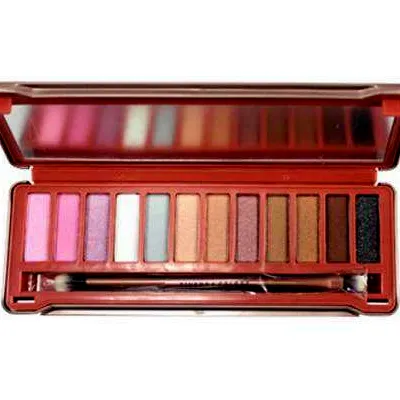 思薇娜12色眼影化妆教程 ​思薇娜12色眼影色号试色