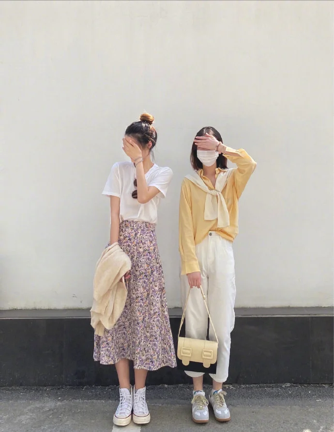 好闺蜜的日常舒适搭配look