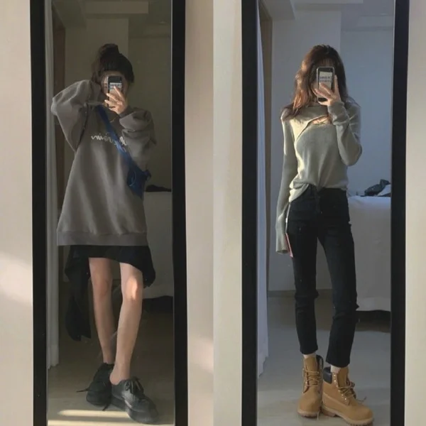 又酷又飒！适合小个子女生的早春穿搭