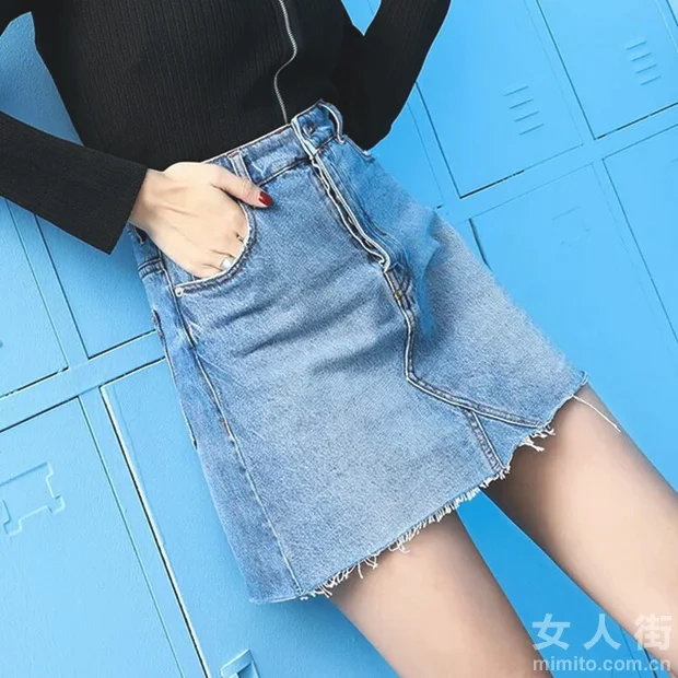 夏季小短腿如何拯救？半身A字裙逆袭