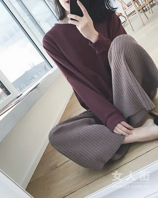 何为宽松有范儿？筒裤罩衫来授课