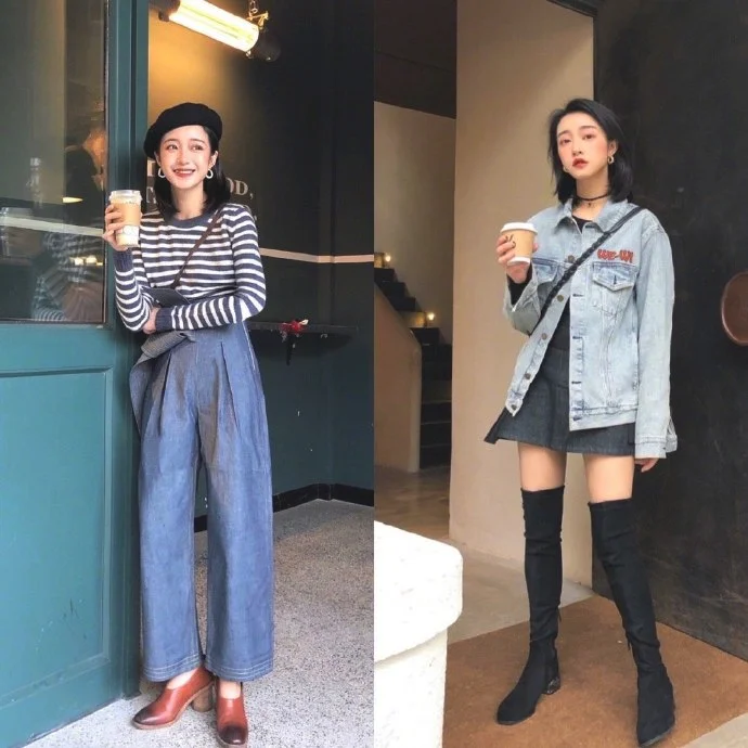可盐可甜！18套街头潮女范儿初秋穿搭