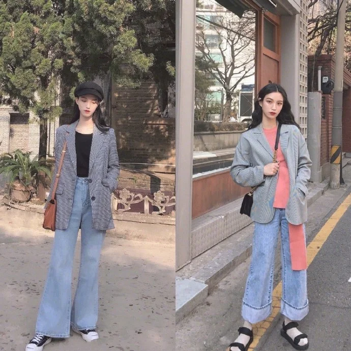 18套适合高个子女生的初春穿搭