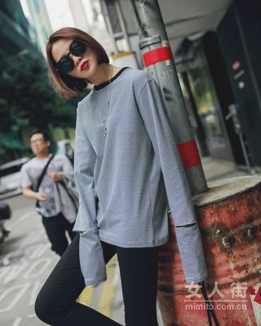 9月打底衫当道，风度和温度都要