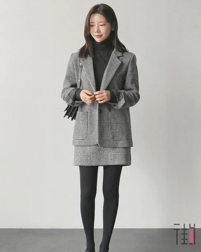 2019秋冬季职业装的最新穿搭look