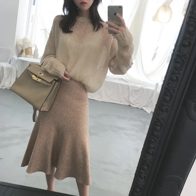 如何制霸秋冬街头？美裙的混搭诱惑