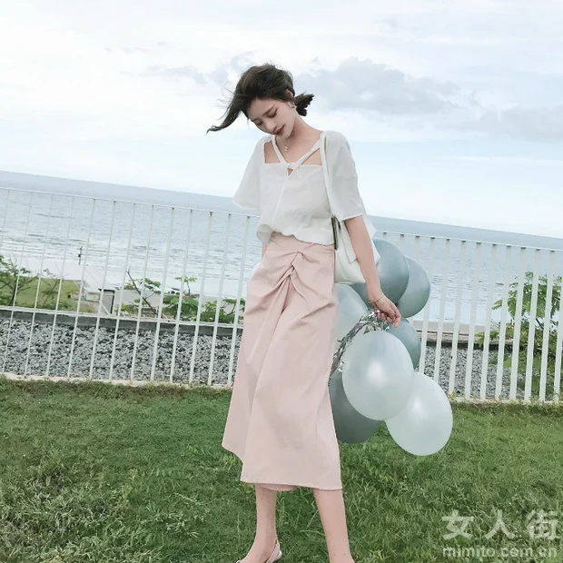 美出新高度的半身裙，塑造活力少女感