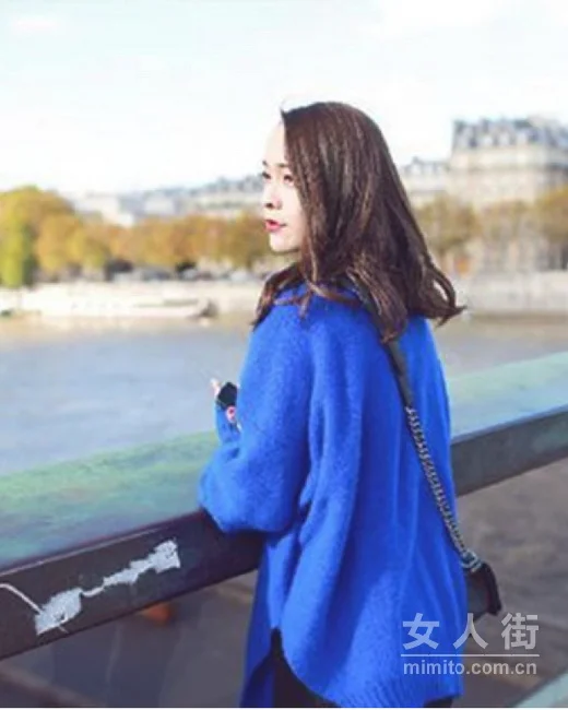温暖的针织衣，看看时髦人士的搭配