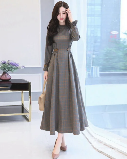 连衣裙的情愫,专属秋日的小浪漫