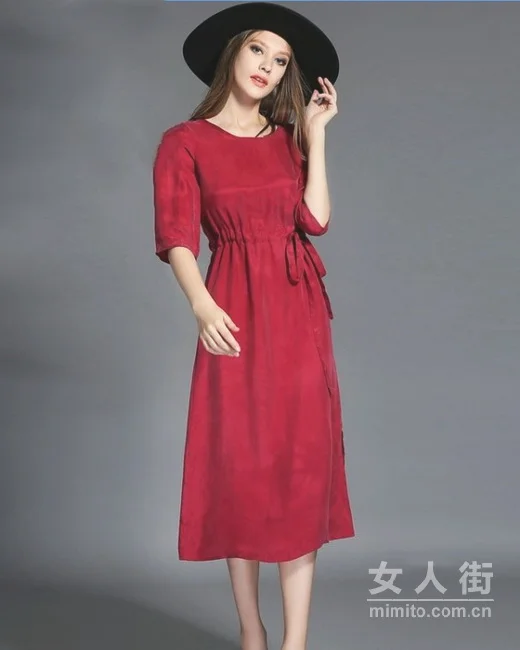 连衣裙的情愫,专属秋日的小浪漫