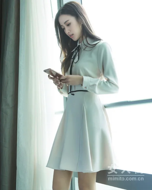 连衣裙的情愫,专属秋日的小浪漫