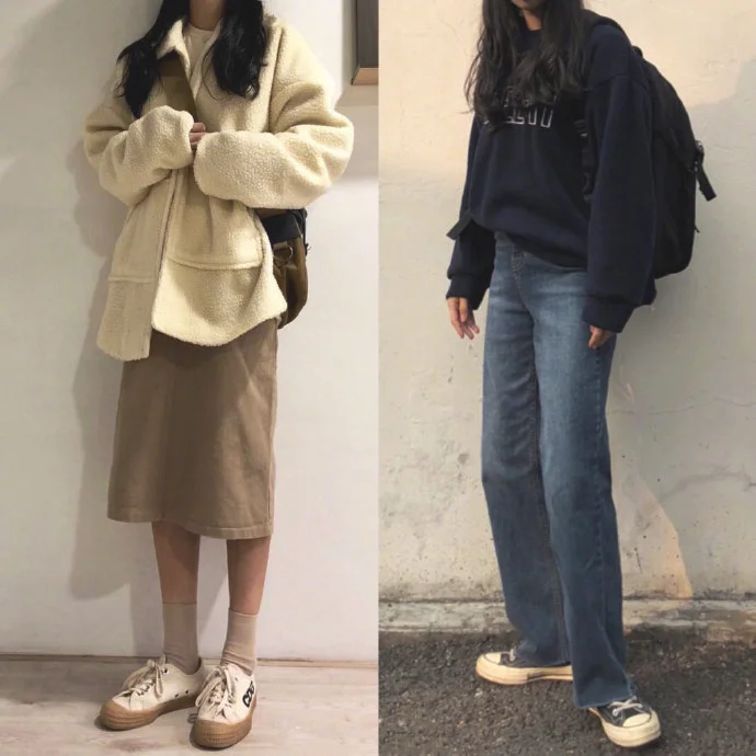 小个子学生党服饰搭配，超耐看学院派搭配LOOK