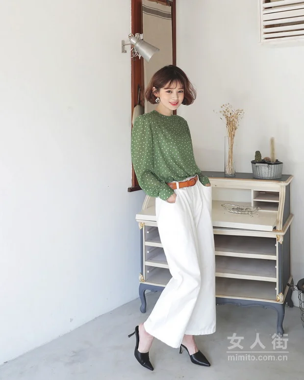 微胖女生穿搭技巧 轻松穿出小仙女