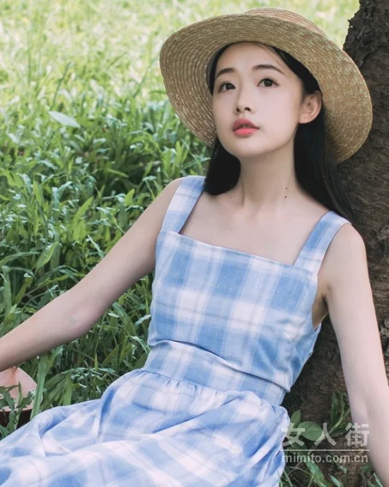 超in格子连衣裙，赋予你吸睛“格”调