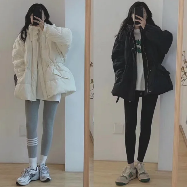 160小个子女生秋冬保暖穿搭look