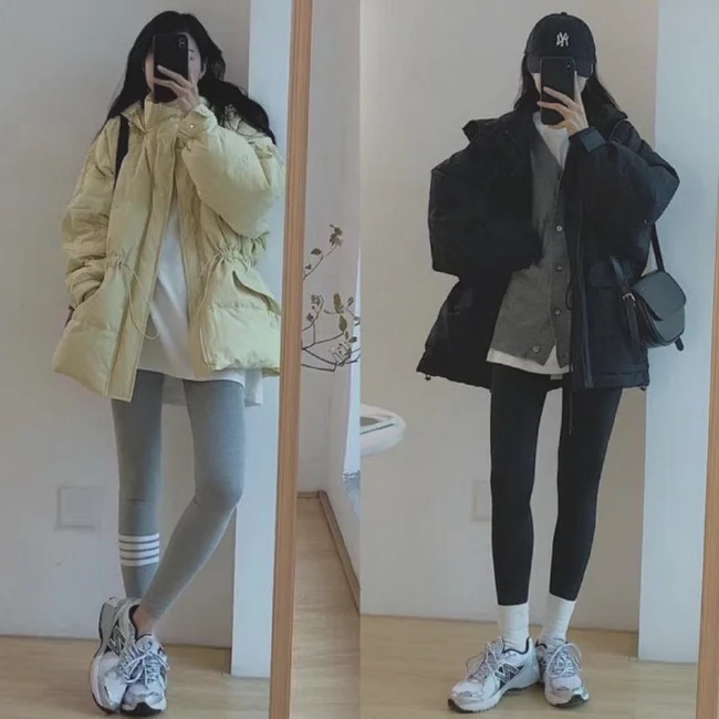 160小个子女生秋冬保暖穿搭look