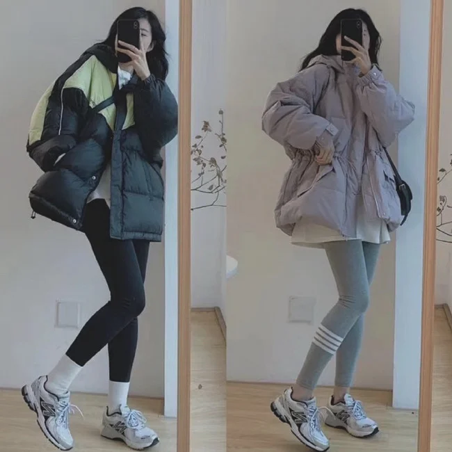 160小个子女生秋冬保暖穿搭look
