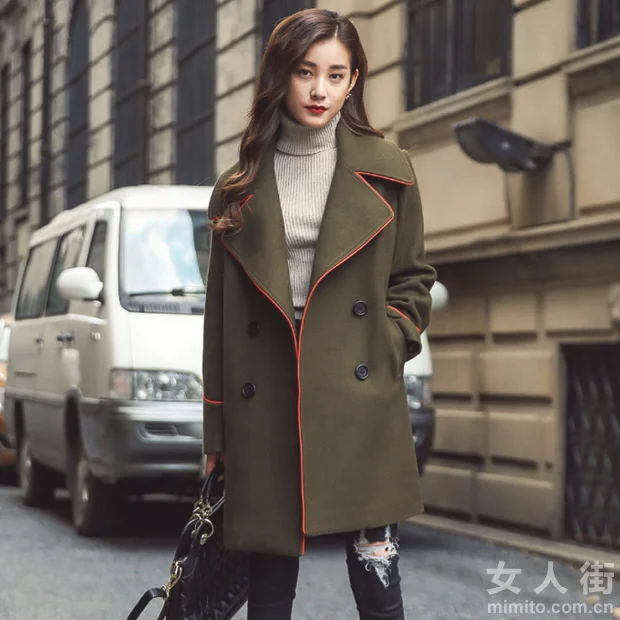 穿上美美的呢大衣，让你转角遇到爱