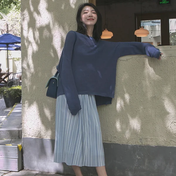 初秋保持少女感的秘密，都藏在小裙子里
