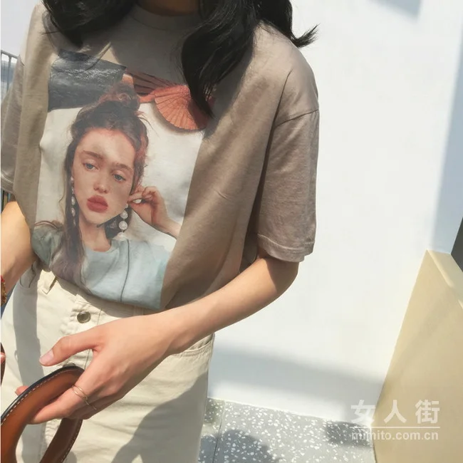 时髦还个性的短袖，诠释夏日万种风情