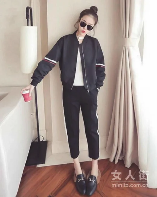 都市职业少女搭配，套装让你不纠结