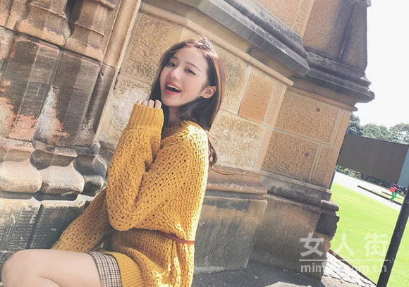 秋冬凹造型，针织衫让你美成小仙女