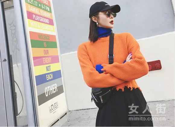 秋冬凹造型，针织衫让你美成小仙女