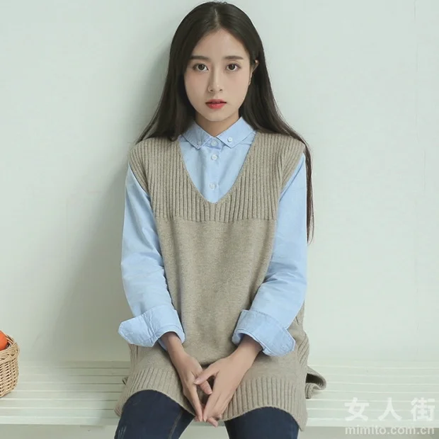 小小针织背心，增添娇俏气质！