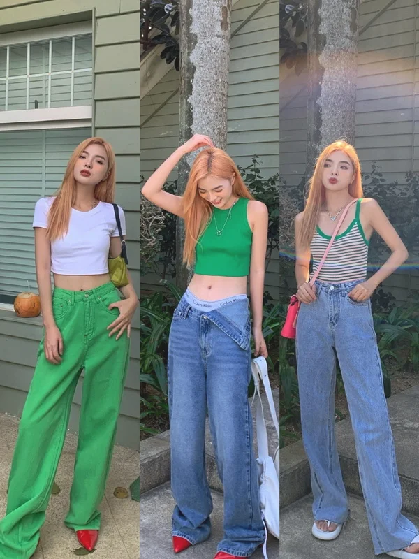 开启夏日时刻,漂亮小姐姐夏日五彩穿搭集!