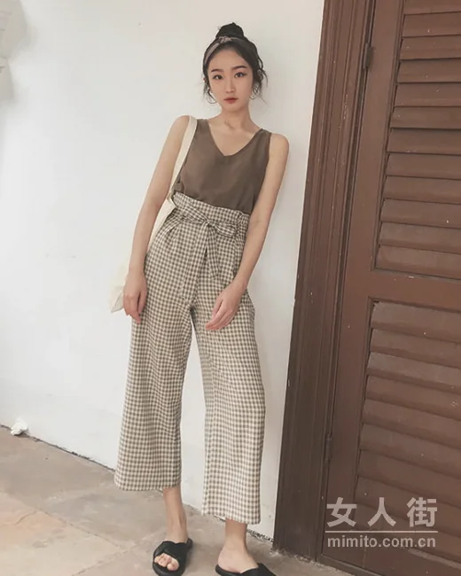 显瘦阔腿裤 入秋不想体验一下吗？