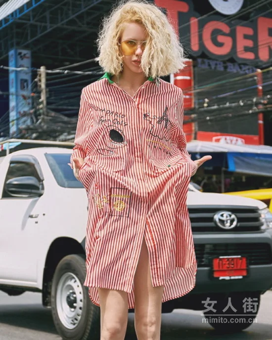 百变衬衫裙教你夏日穿搭小心机