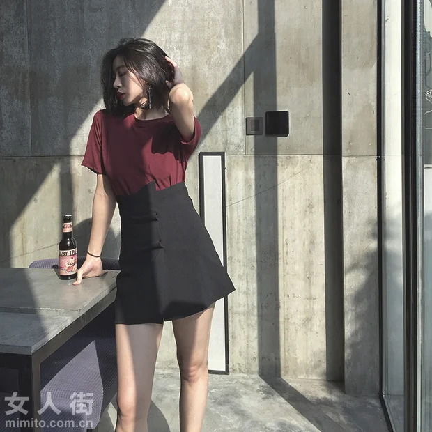 高颜值下装出街，夏季收获大长腿