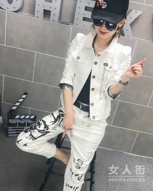 扮美还是耍帅，牛仔外套搭配示范