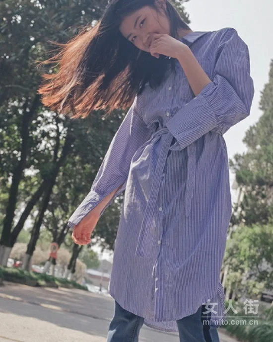 百变衬衫裙教你夏日穿搭小心机