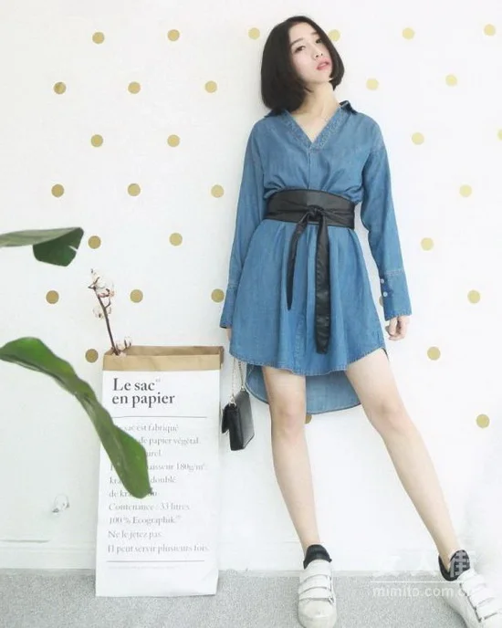 百变衬衫裙教你夏日穿搭小心机