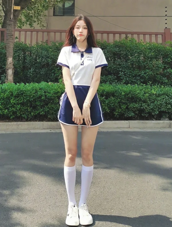 适合微胖女孩的纯御风穿搭Look