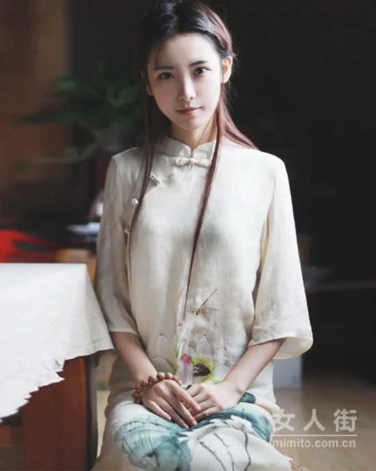 美少女的迷人韵味，谁说汉服不能日常化？
