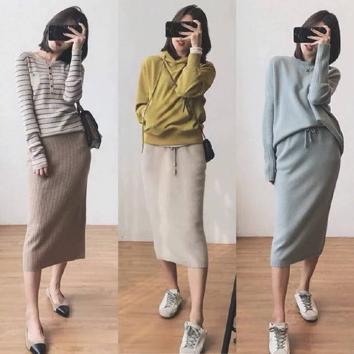 27套秋冬简约无脑穿搭,时髦又显气质