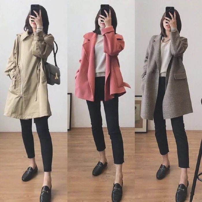 27套秋冬简约无脑穿搭,时髦又显气质