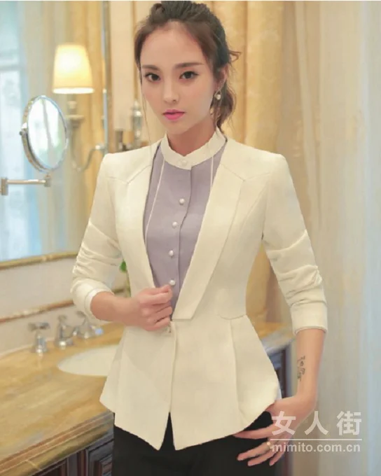 4月职业女装示范，打造华丽上班族
