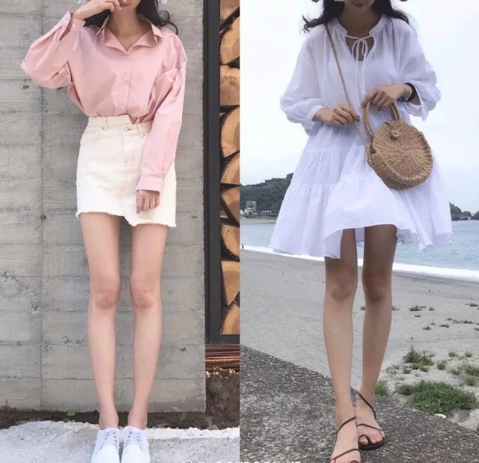 夏日显腿长一定要尝试“提高腰线搭配”