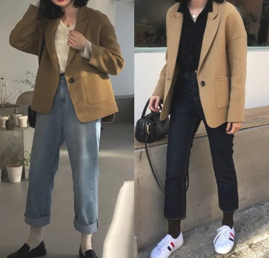 黑白驼灰！适合30岁女人的性冷淡风穿搭示范