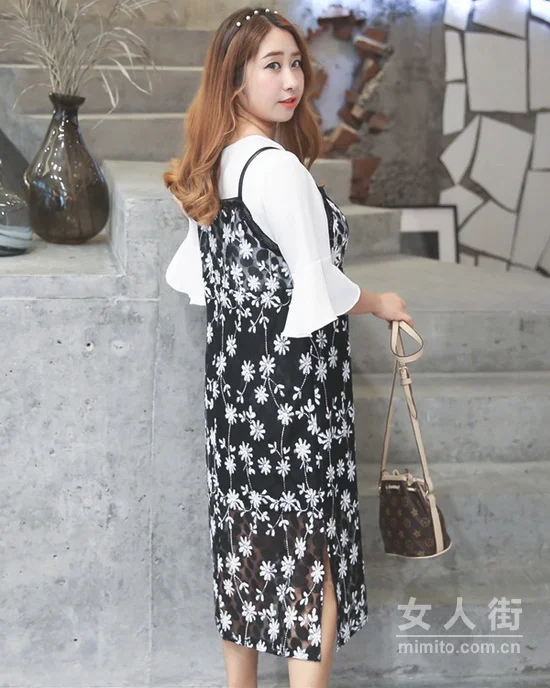 大码女生时尚搭配，丰满美你有么