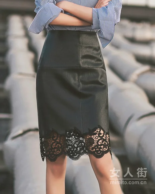 秋冬也要露腿ing，半身裙搭配示范