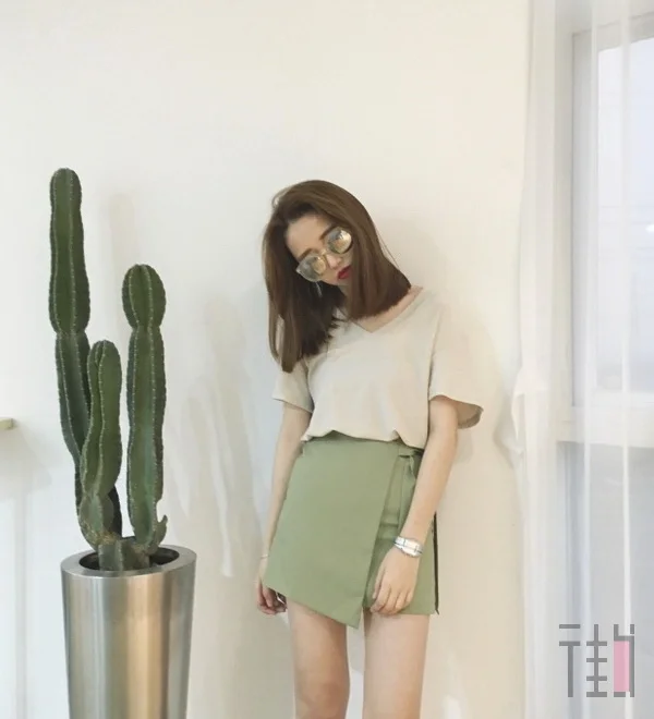 看大长腿!最显大长腿的“迷你裙穿搭”