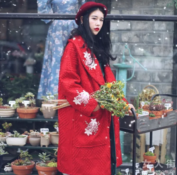 文艺复古的大衣，才是女神最爱的范儿